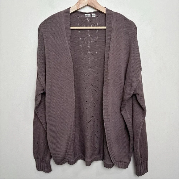 Tentree Womens Medium Anoba Open  Cotton Cardigan - Picture 4 of 15